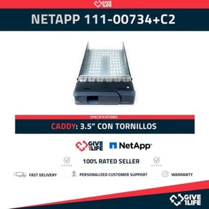 NETAPP 111-00734+C2 CADDY 3.5" SCREWS INCLUDED - Picture 1 of 6