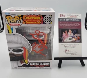 FUNKO POP PARLAMENTO FIRMADO POR GEORGE CLINTON FUNKADELIC ROCK JSA - Imagen 1 de 7
