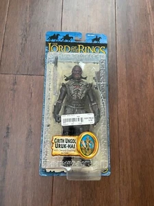 El Señor de los Anillos EL RETORNO DEL REY CIRLTH UNGOL URUK-HAL 2004 ToyBiz NUEVO EN CAJA - Imagen 1 de 8
