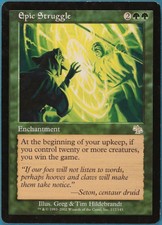 Epic Struggle Judgment PLD Green Rare MAGIC GATHERING CARD (ID# 245270) ABUGames