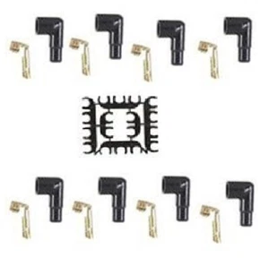 Accel 8mm Spark Plug Wires Boots Terminals Looms Points Socket Distributor Cap - Picture 1 of 2