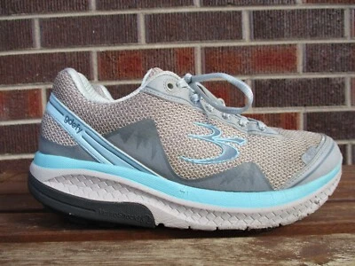 Gdefy Gravity Defyer Womens 10 Gray Blue Running Shoes Cushioned Comfort Walk - Image 1 of 4
