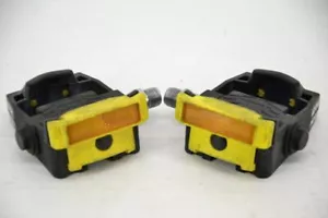 LOOK ATB Black / Yellow MTB Pedals - Picture 1 of 1