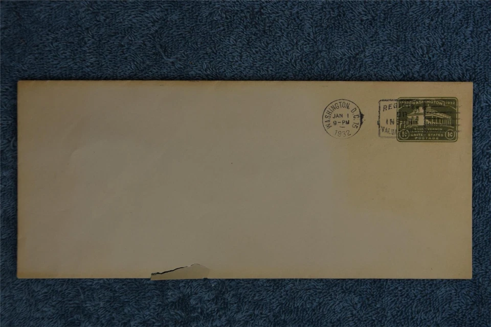 1932 US Cover With Slogan Cancel - Image 1 of 1