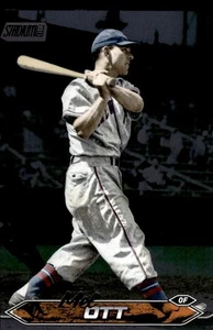 2024 Topps Stadium Club Mel Ott #120 Black Foil Giants - Picture 1 of 2