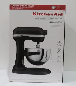 KitchenAid Professional 5 Plus 5 cuartos de galón tazón elevador soporte mezclador negro NUEVO SELLADO - Imagen 1 de 2