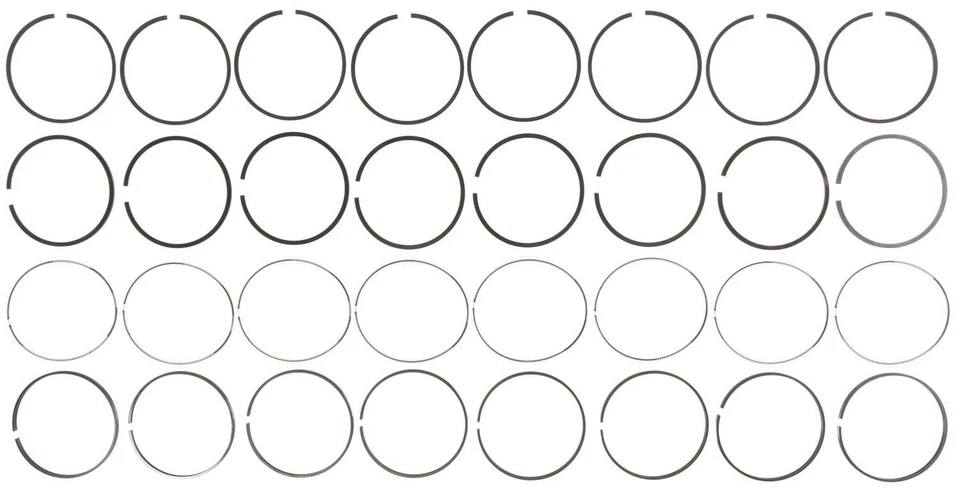 Juego de anillos de pistón de motor MAHLE 41940 para modelos Ford 03-10 seleccionados Foto 1 de 4