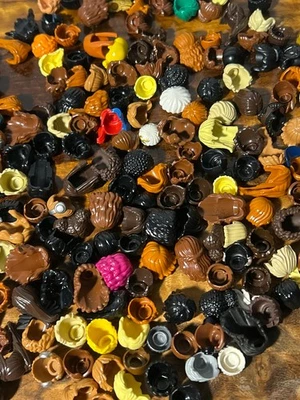 10x Lego Minifigur Haare Serie Marvel Star Wars Harry Potter und mehr - Bild 1 von 4