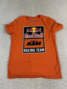 Red Bull KTM Racing Team Shirt Mens Medium Orange Motorsport Graphic Tee - Picture 1 of 8