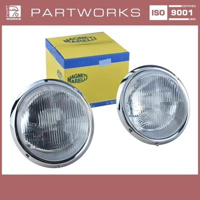 Faro PORSCHE 911 F/G SC 930 964 CROMO L+R MAGNETI MARELLI Foto 1 de 4