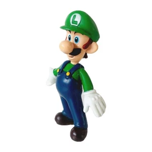 Super Mario Bros Luigi 2.5" Mini Figure Nintendo 2007 PVC Toy - Picture 1 of 11