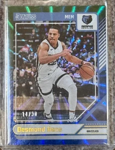 2025 DONRUSS BLUE & GREEN LASER DESMOND BANE NBA BASKETBALL CARD NUMBERED 14/30 - Picture 1 of 2