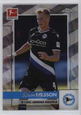 Topps Chrome Bundesliga Silver Wave Refractor 2020/250 Joakim Nilsson Rookie RC Foto 1 de 2