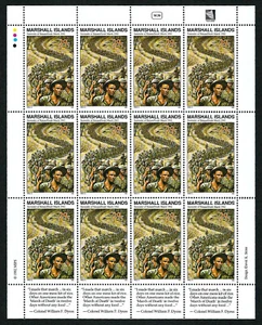 MARSHALL ISLANDS, SCOTT # 305, MNH SHEET - SURRENDER OF BATAAN DEATH MARCH 1942 - Picture 1 of 1