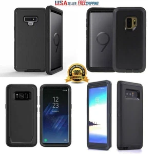 For Samsung Galaxy S10+ S9 S8 Plus Case Armor Shockproof Defender Phone Cover - Picture 1 of 38