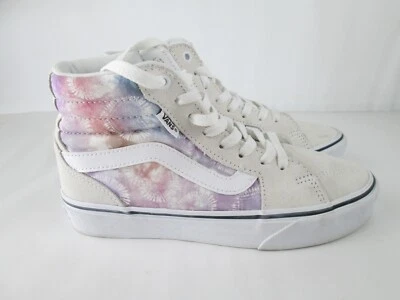Zapatillas deportivas Vans Filmore plataforma alta para mujer talla 6 multicolor tie dye pastel Foto 1 de 4