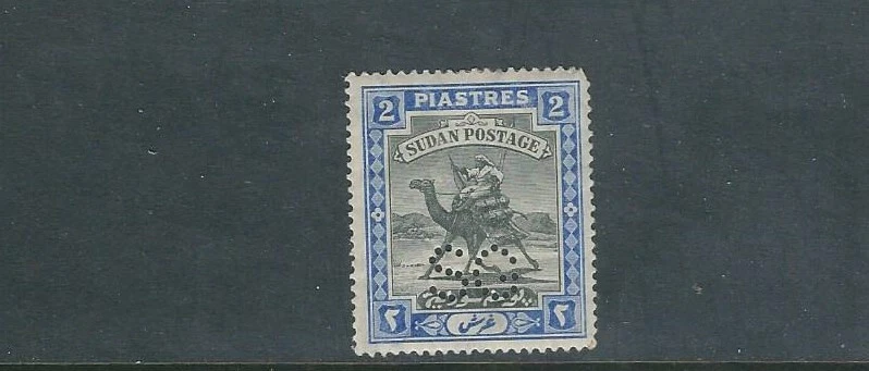 SUDAN 1903-12 CAMELRIDER PERFORATED SG (GIBBONS O17) F/VF MH ZX - Image 1 of 1
