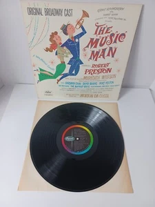 THE MUSIC MAN Original Broadway Cast Album 1957 Capitol Robert Preston VG - Picture 1 of 5