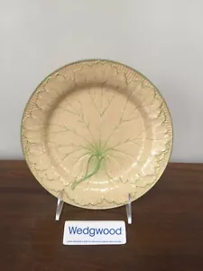 Rare Antique Wedgwood Majolica YELLOW 8" LEAF PLATE c. 1860 (B) - Picture 1 of 6