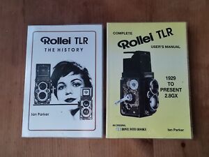 Rolleiflex Rolleicord History & User Manual - Ian Parker - Both Signed By Author