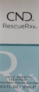 CND RESCUE Rxx DAILY KERATIN TREATMENT FOR NAILS 15ml**PERFECT ON THE GO** - Picture 1 of 2