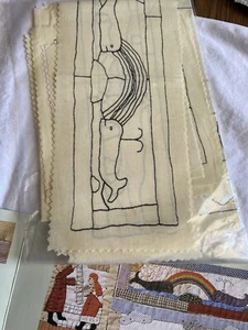 Mrs. Noah's Patchwork Quilt FABRIC ONLY - Picture 1 of 5