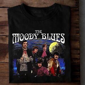 New Rare The Moody Blues Band Short Sleeve Unisex S-5XL T-Shirt 1CM935