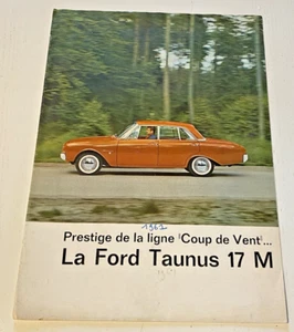 Verkaufsprospekt Ford Taunus 17 M - 1961 ? - Guter Zustand. - Bild 1 von 5