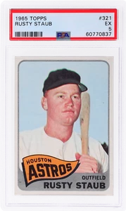 1965 Topps Rusty Staub #321 PSA 5 - Picture 1 of 2
