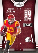 2023 Leaf Draft Football Trading Cards (Base or Autographs) Pick From List 1-H