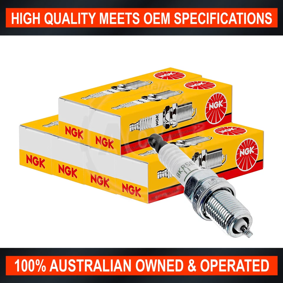 Pack of 6 Standard NGK Spark Plugs (BP5S) - Image 1 of 1