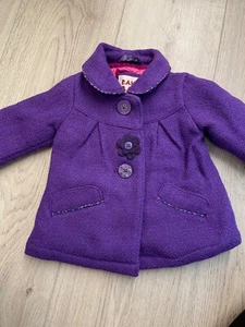 Gorgeous Ted Baker Baby Girls Coat 0-3 months - Picture 1 of 5