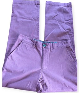 Pantalones de vestir para mujer Express talla 32 rojos holgados - Imagen 1 de 3