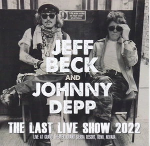 JEFF BECK con JOHNNY DEPP - EL ÚLTIMO SHOW EN VIVO 2022 (2CD) - Imagen 1 de 2