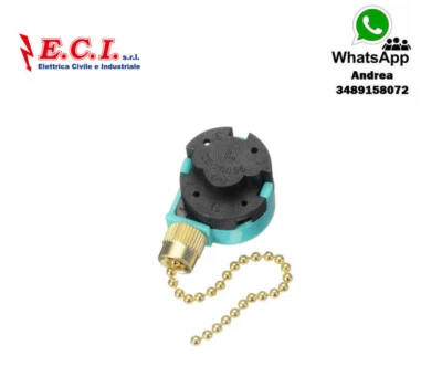 VEDI DESCRIZIONE E TITOLO Zing Ear ZE-268S6 ZE-208S6 Interruttore della luce dell'interruttore a catena