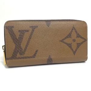 LOUIS VUITTON M69353 Monogram Giant Zippy Wallet (with Coin Compartment) Brown - Picture 1 of 9