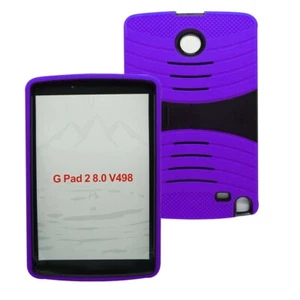 Armor Kickstand Shock Proof Case Cover For LG G Pad F 8.0 / G Pad II 8.0 (PP) - Picture 1 of 2