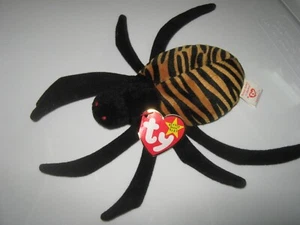 TY Beanie Babies "SPINNER" Spider-6 inch 1996 - Picture 1 of 4