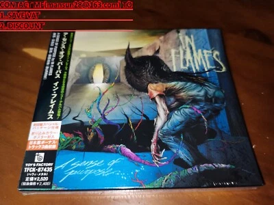 In Flames / A Sense Of Purpose JAPAN+3 w/Poster TFCK-87435 NEW!!!!! B6 - Image 1 of 3