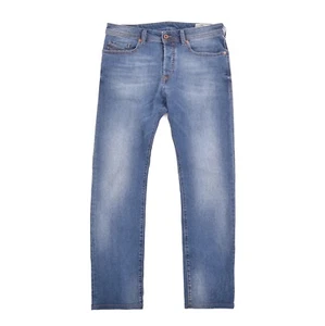 Diesel Buster Regular Slim-Tapered 084NS Stretch Blue Jeans Mens sz W31 L32 - Picture 1 of 18