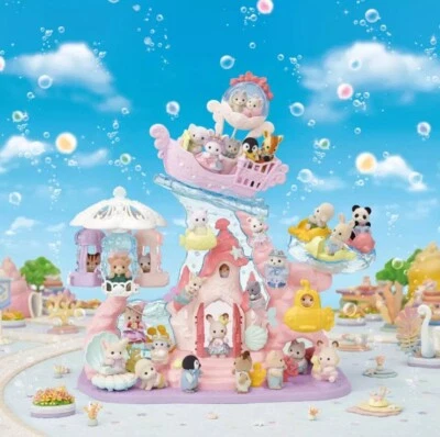 Sylvanian Families. Calico Critters  Baby Mermaid Castle. Chateau Bebe Sirens. - Image 1 of 4