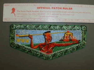 Boy Scout OA 358 Echeconnee flap 1545K - Picture 1 of 1