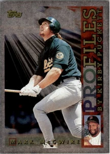 1996 Topps Profiles #AL18 Mark McGwire - NM-MT - Picture 1 of 2