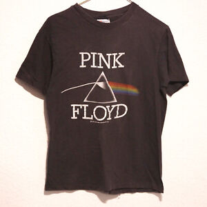 Vtg Pink Floyd Single Stitch Dark Side of the Moon Shirt Med Tag Measures Small