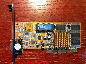 Vintage SG-RTVA RIVA Vanta 16MB AGP - Picture 1 of 2