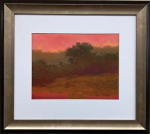 Richard Mayhew " Mellow Mood, 2008" Newly Custom Framed Art Print Landscape - Picture 1 of 3