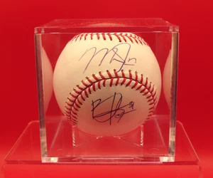 Mike Trout & Bryce Harper Signed Baseball with JSA LoA - 2x 2012 RoY - Picture 1 of 12