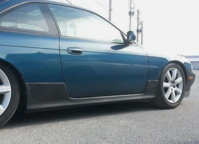 1995 1996 1997 1998  240SX S14 NAVAN FACTORY STYLE SIDE SKIRTS + NAVAN REAR CAPS - Image 1 of 4