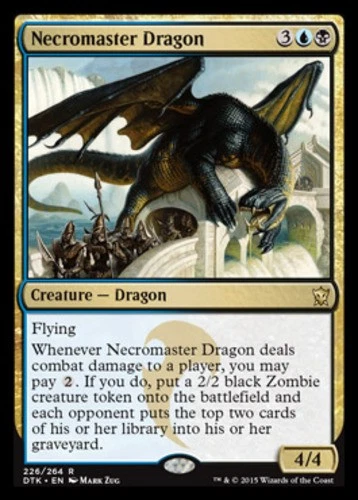 Necromaster Dragon - Dragons of Tarkir #226/264 MTG Magic The Gathering - Image 1 of 1