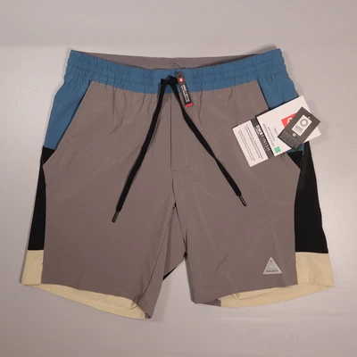 Pantalones Cortos 686 Everywhere Rendimiento Elastizados Bolsillo con Cremallera Gris Para Hombres Pequeños x 8 Foto 1 de 4